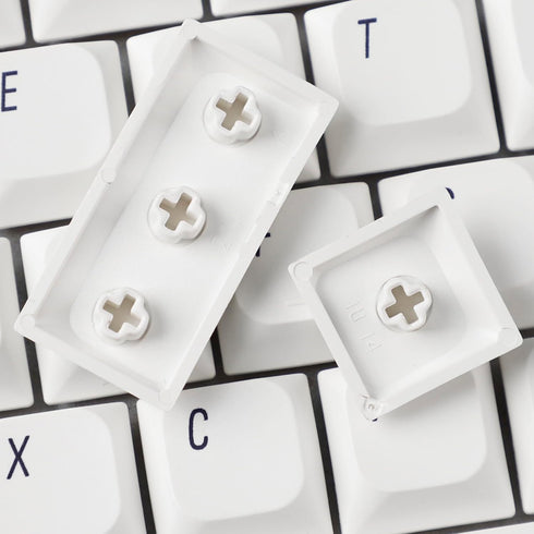 YMDK 127 Ultra-slim Mac Style Mx Low Profile Dye Sub PBT Keycaps for Mx 61 64 68 75 84 87 96 108 Layout Mechanical Keyboard...