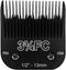 Detachable Steel Pet Dog Clipper Blades,Size-3 3/4FC,Compatible with Andis Cut Length 1/2"(13mm),Compatible with Oster A5, Wahl KM Series Clippers...