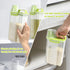 TBMax Rice Storage container 4 Lbs, Small Rice Dispenser with Measuring Cup, Lime Green Cereal Containers Flour Bin, Kitchen Food Storage Containe...