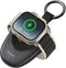 for Apple Watch Charger, Portable iWatch Charger Wireless Magnetic 1400mAh Power Bank Keychain Accessories Travel Car Charger for Apple Watch Seri...