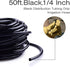 MIXC 1/4 inch Blank Distribution Tubing Drip Irrigation Hose, 50ft Roll...