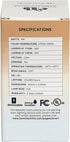 Hamilton Hills LED Smart Bulb - Smart Home Certified Standard Universal A19 E26 Dimmable Lightbulb WiFi Enabled No Hub Required Color Tunable 2700...