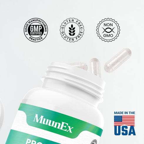 Probiotic -60 Billion CFU with Prebiotics Daily Support for Digestive & Immune Health - Gluten Free, Non GMO - 60 Capsules...