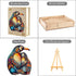 Wooden Puzzles for Adults Kids, (S-100pcs-8.3 * 6.7in) Penguin Family Wooden Jigsaw Puzzles, Unique Shape Animal Wooden Puzzle, Wood Puzzles Adult...