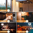 E17 Led Bulb Microwave Oven Light Bulbs for Appliance,Refrigerator,Range Hood E17/C9 Intermediate Base 2W Equivalent 15W 20W Incandescent,2W 180lm...