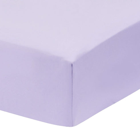 Everyday Kids 2-Pack Fitted Crib Sheets, 100% Soft Breathable Microfiber Baby Sheet, Fits Standard Size Mattress 28in x 52in, Lavender, Pink Nurse...