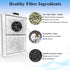 16 Pack PF-S Filter Cartridges for TOP FIN PF10 Power Filters, Fish Tank Filters Cartridge with Zeolite Replacement Aquarium PF-S Refill...