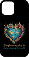 iPhone 12 mini I've Found My Love In Every Corner Of The World Travelling Case...