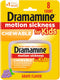 Dramamine Motion Sickness Relief for Kids | Chewable Grape | 8 Count...