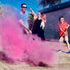 Gender Reveal Hockey Puck with Pink & Blue Powder | Ice Hockey Baby Reveal Party Supplies & Decorations Ideas for Babies Suprise Parties Ideas Exp...