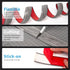 Art3d Self Adhesive Vinyl Floor Transition Strip, Laminate Floor Strip Floor Flat Divider Strip for Joining Floor Gaps,Carpet Threshold, Floor Til...