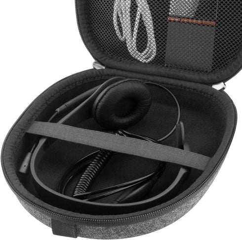 Linkidea Headphones Carrying Case Compatible with VXi BlueParrott B550-XT (204165-C), B450-XT, B350-XT, B250-XTS, B250-XT Case, Replacement Hard S...