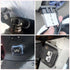 4pcs Battery Quick Connect/Disconnect Connector Kit, 50Amp Battery Connector for 6/8/10/12 Gauge Cables, Cable Connector Plug with Mounting Bracke...