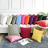 Thmyo 4-Pack 100% Cotton Comfortable Solid Decorative Throw Pillow Case Square Cushion Cover Pillowcase Sublimation Blank Pillow Covers DIY Throw ...