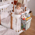 Accmor Hanging Baby Diaper Caddy Organizer, Diaper Stacker, Baby Crib Hanging Classified Storage Bag Organizer for Changing Table, Crib, Playard o...