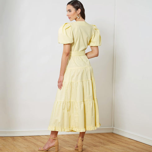 New Look Misses' Wrap Dress Sewing Pattern Kit, Code N6694, Sizes 6-8-10-12-14-16...