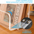 Desk Mail Organizer, 2 Section Clear Acrylic File Holder Letter Organizer, Vertical Lightweight Modern Envelope Holder Desk Accessories & Workspac...