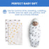 Delta Children 100% Cotton Flannel Baby Receiving Blankets for Girls and Boys – 30x30 Inches (Pack of 2), Safari Friends...