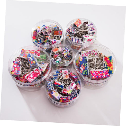 EXCEART 48pcs Paper Binder Clip File Clips Binder Clips Dovetail Clip Assorted...