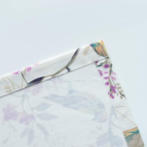 VOGOL Bird Pattern Kitchen Valances for Windows, Pocket Window Curtains Valance for Living Room 52 Inch Wide by 18 Inch Long...