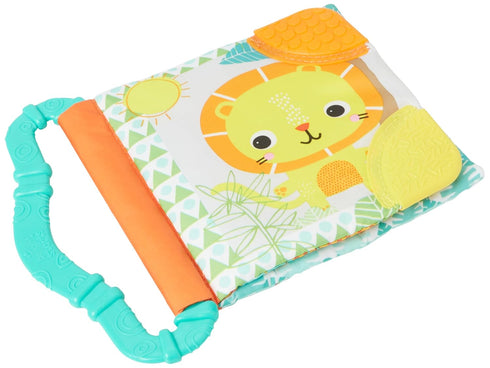 Bright Starts Teethe & Read Soft Book Toy, Ages 3 Months +, Style May Vary...