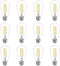 BORT Dimmable LED Edison Bulbs, 6W Equivalent to 60W Vintage Light Bulb, E26 4000K ST58/ST19 LED Bulbs, Antique Flexible Spiral LED Filament Light...