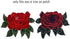 BronaGrand 10 Pieces 5 Pairs Embroidered Patches Rose Flower Sew on Patch Applique for DIY Clothing, Jeans,Sewing...
