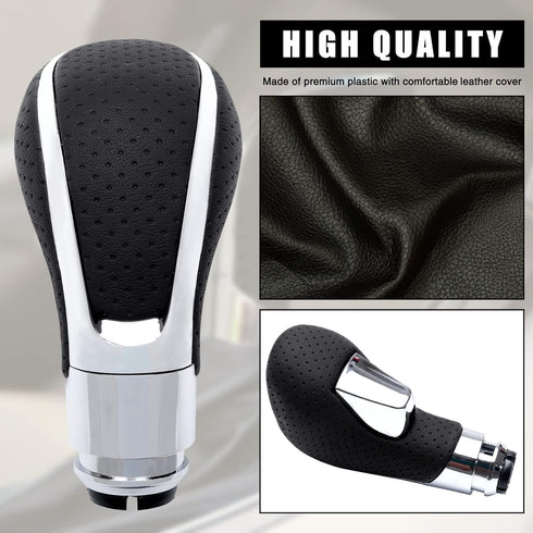 Tongze Automatic Gear Shift Knob: Leather Shifter Knob Replacement for Buick Verano Regal GM Opel Insignia Vauxhall 2009-2013 Transmission Gear Sh...