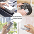 Damp Clean Duster Sponge 4pack Reusable Damp Dusting Sponge for Cleaning Glass, Baseboards,Blinds, Vents, Railings, Mirrors, Window Track Grooves ...