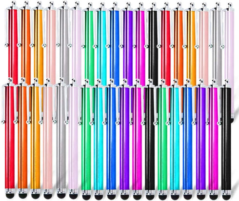 Briout Stylus Pens for Touch Screens, 36 Pack Capacitive Touch Screen Stylus, High Precision Stylus Compatible with All Universal Touch Screen Dev...