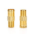 RG6 Compression F Type Connector Quick Push on Coax Cable Adapter Gold Plated Pack of 5...
