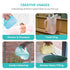 Baby Bath Rinse Cup - Food Grade Silicone Shampoo & Body Washing Rinser Cup For Kids with Easy Grip Handle to Rinse Baby Shampoo and Soap - Baby E...
