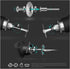Cutting Wheel Set Compatible with Plastic 36pcs for Rotary Tool, HSS Circular Saw Blades 6pcs, Resin Cutting Discs 20pcs, 545 Diamond Cutting Whee...