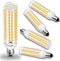 JDE11 LED Bulb 100W Halogen Bulbs Equivalent,T4 Mini Candelabra E11 LED Bulb Dimmable,Warm White 3000K,10W 1000LM JDE11 120V 100W LED for Ceiling ...