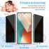 [2+2pack For Xiaomi Redmi Note 13 Pro+ Flexible Privacy Screen Protector(Not Tempered Glass) and Camera Lens Screen Protector,Anti-Spy Flexible TP...