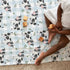 Cow Boho Leaves Baby Blanket for Boy Girl Spring Farm Animals Leaves Flannel Soft Swaddle Blanket Cow Plaids Lightweight Receiving Blankets Beddin...