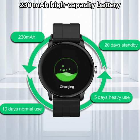 Smart Watch,1.3”Smartwatch for Women(Answer/Make Call), Fitness Tracker with 100+ Sport Modes, IP67 Waterproof, Heart Rate&Sleep Monitor, Activity...