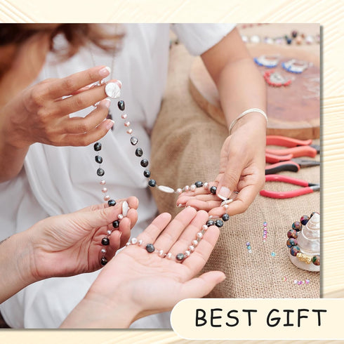 28 Pieces 7 Sizes Beading Needles Big Eye Beading Needles Seed Beads Needles Large Eye Beading Needles for Beading Jewelry Making...