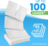 Laundry Detergent Sheets (100 Loads, 50 Sheet) Fresh Linen Scent, Eco Earth Friendly Clean Breeze, Non Toxic People Safe, Washing Travel Supplies,...