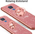 nancheng for Moto G Play (2021), Phone Case for Motorola G Play 2021 Women Glitter Cute Luxury Soft TPU Silicone Clear Cover with Lanyard Stand Bu...