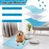 Pet Dog Cooling Bed Mats,Self Cooling Pet Dog Cool Mat Pads for Dogs Cats Indoor and Outdoor (Blue, Large)...