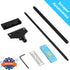 Aquarium Algae Scraper,Aquarium Glass Cleaner,Fish Tank Cleaner, Aquarium Scraper with 10 Blades.-21.65 Inch...