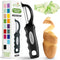 Spring Chef Premium Swivel Vegetable Peeler, Soft Grip Handle and Ultra Sharp Stainless Steel Blades - Perfect Kitchen Peeler For Veggie, Fruit, P...