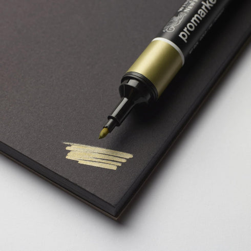 Winsor & Newton Professional Mixed Media Pad, 9" x 12", 25 Sheets, 200gsm, Black...