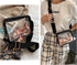 KlaOYer PVC Clear Crossbody Bags, Stadium Approved Transparent Shoulder Bag Handbag Small Square Phone Bag Zipper Purse...