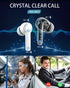 Wireless Earbuds,Bluetooth 5.3 Earbuds Built in 4 ENC Stereo Microphone Bluetooth Headphones 42H Playtime with Charging Case IPX7 Waterproof Mini ...