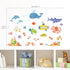 DECOWALL DS4-8009 Sea Adventure Kids Wall Stickers Wall Decals Peel and Stick Removable Wall Stickers for Kids Nursery Bedroom Living Room (Small)...