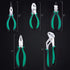 Pliers Set, 5 pc Pliers with Case, Long Nose Pliers, Tongue and Groove Pliers, Slip Joint Pliers, Diagonal Pliers, Linesman Pliers, Pliers Tools S...