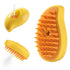 Cat Steam Brush - 3 in 1 Silicone Massage Grooming Brush, Pet Hair Cleaning Brush Comb for Cats and Dogs, Removes Tangles and Loose Hair (Green)...
