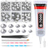 B7000 Rhinestone Glue, B-7000 Jewelry Glue,B7000 Glue Clear with Precision Tip,Super Adhesive Fabric Glue for Jewelry Craft Gem Cell Phone Repair ...